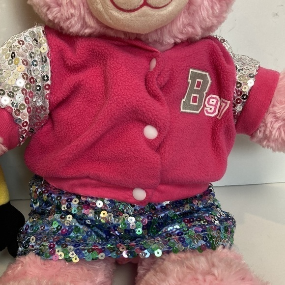 Build-A-Bear Minions Bob & Pink Plush Teddy Bundle Kids Collectible Plush Toys - Picture 4 of 16